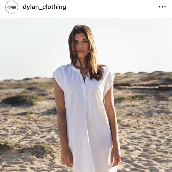 DYLAN White Floral Embroidered Dress - Picture 12 of 17